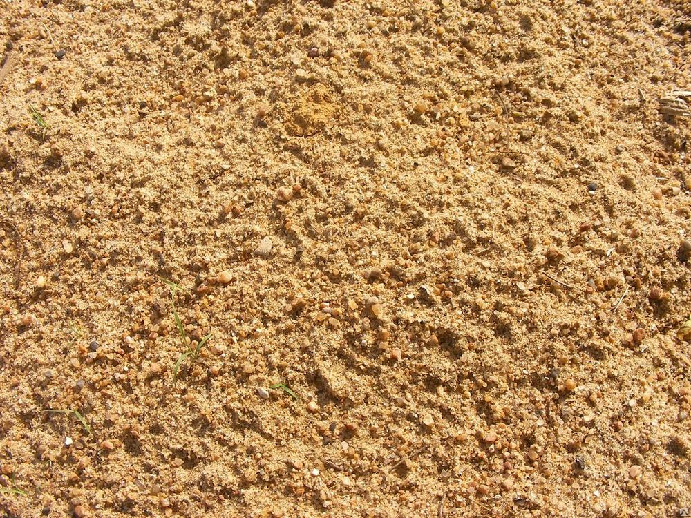Песок крупномодульный